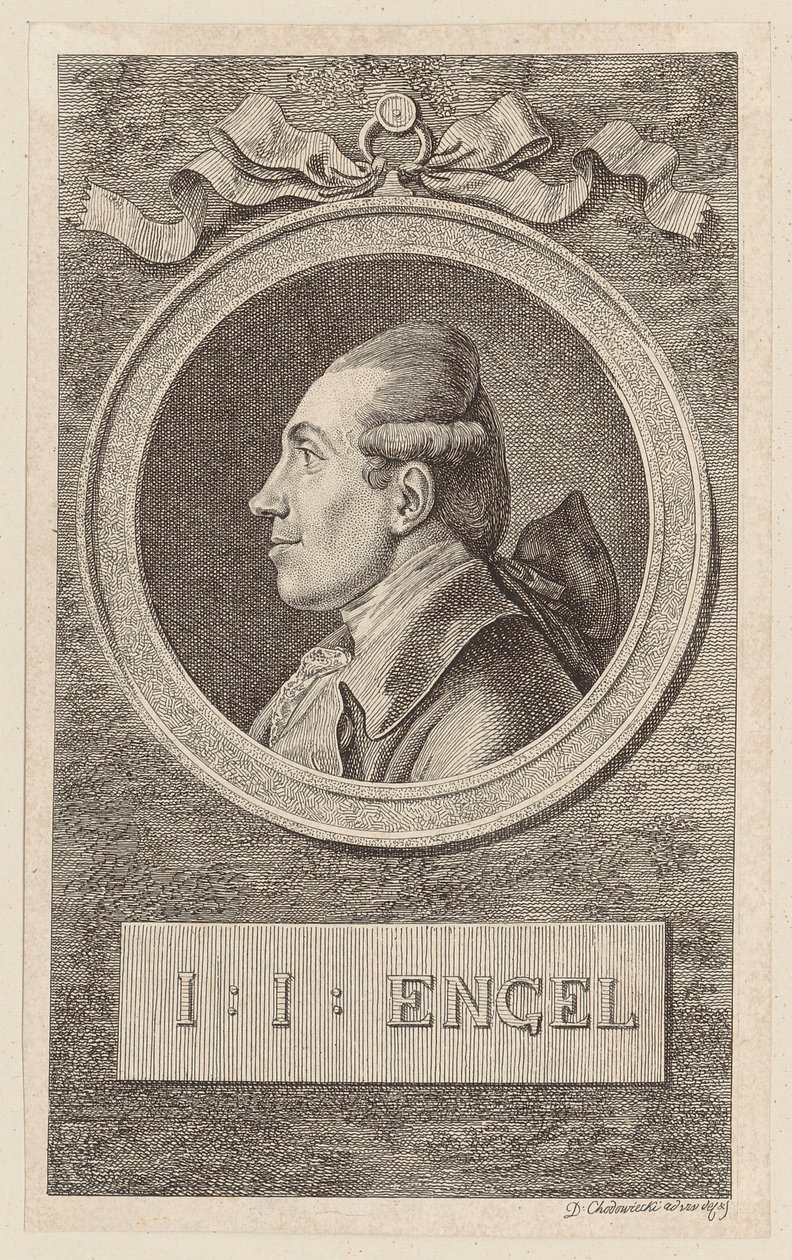 Portrait de Johann Jakob Engel - Daniel Nikolaus Chodowiecki