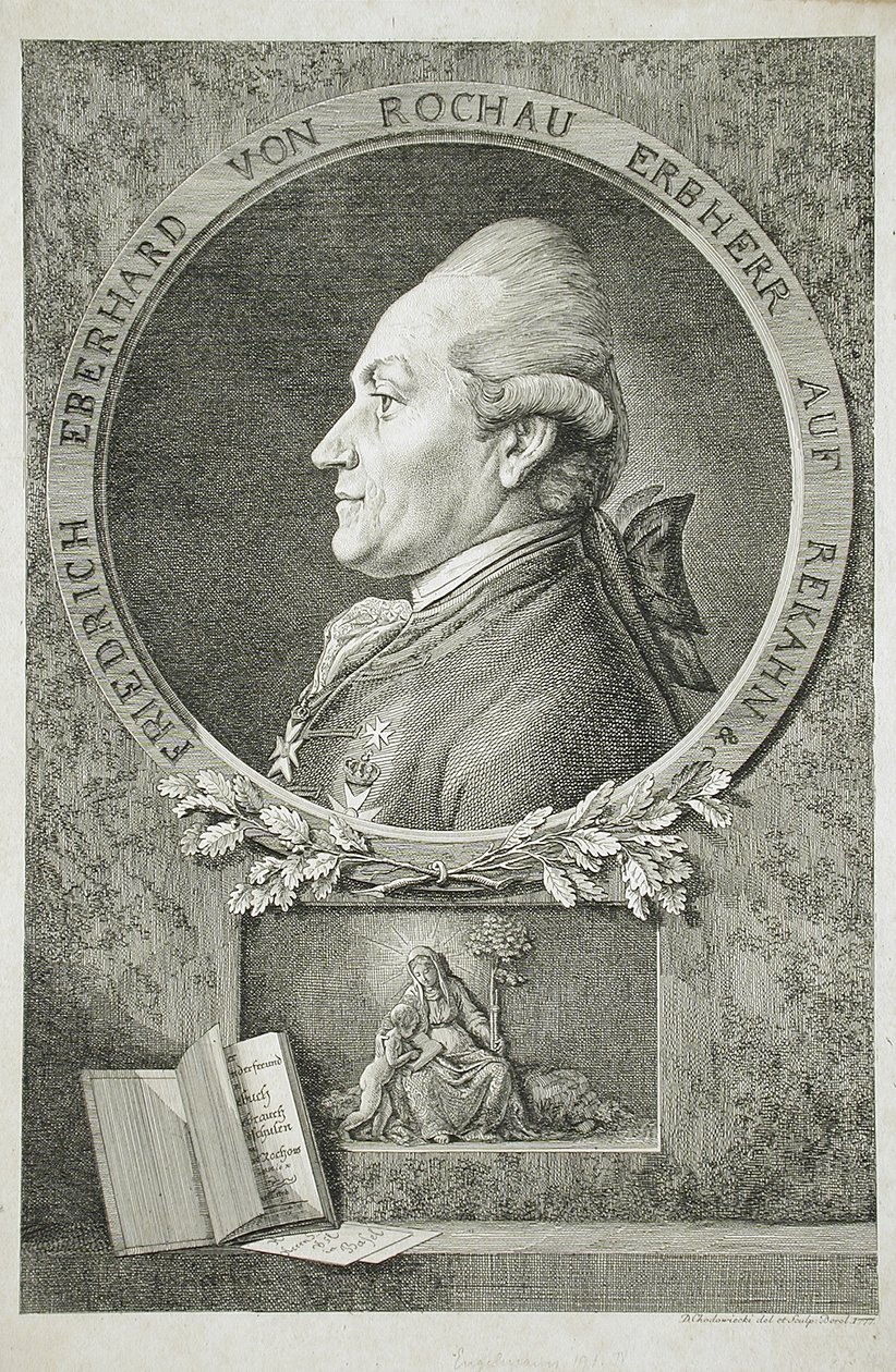 Portrait de Friedrich Eberhard von Rochau - Daniel Nikolaus Chodowiecki