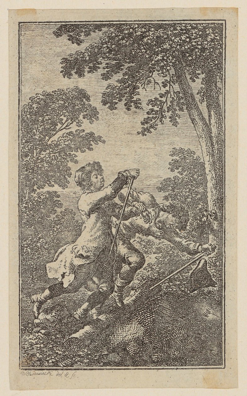 Gravure illustrant le poème « L