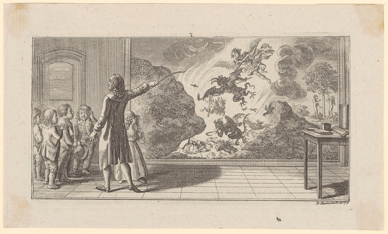 Salle des professeurs - Daniel Nikolaus Chodowiecki