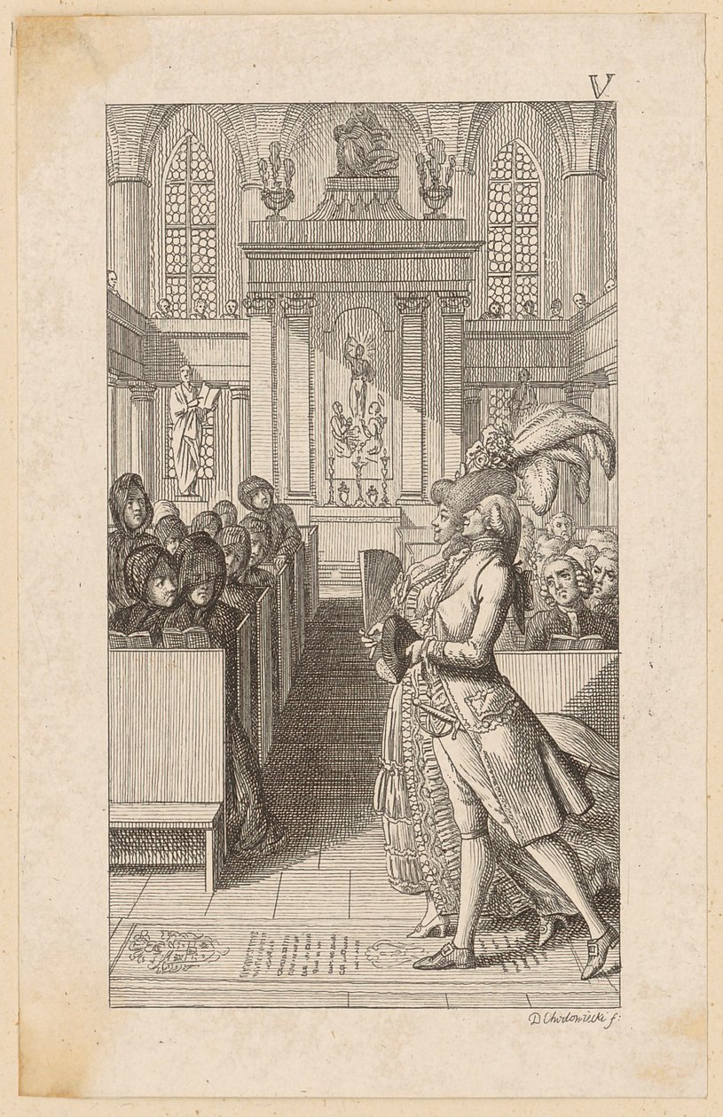 Sa cinquième femme - Daniel Nikolaus Chodowiecki