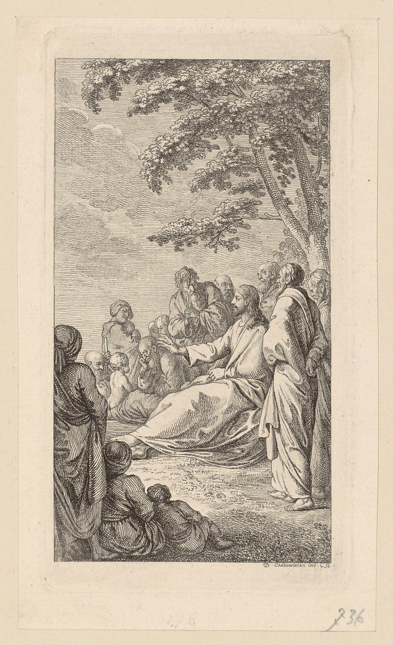 Gravure de titre du recueil de chants de Basedow, tome 2 - Daniel Nikolaus Chodowiecki
