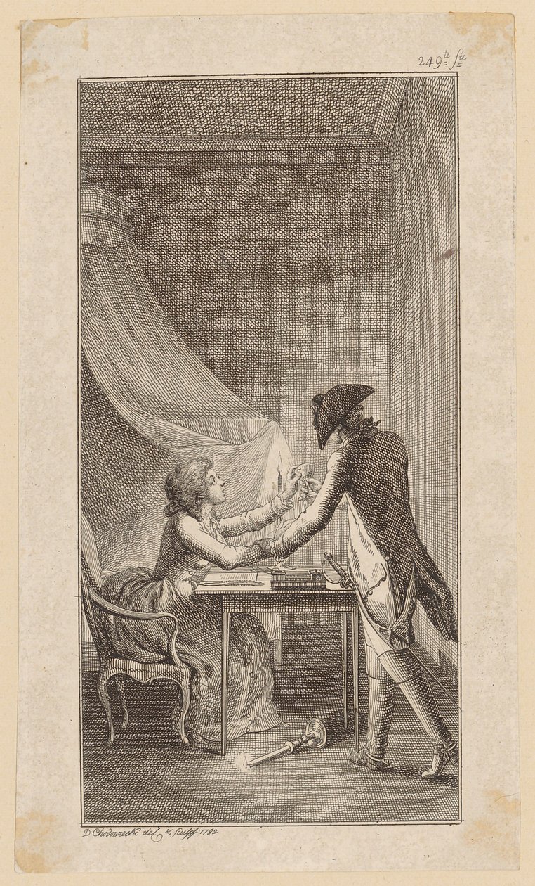 Gravure de titre pour « Joseph », première partie - Daniel Nikolaus Chodowiecki