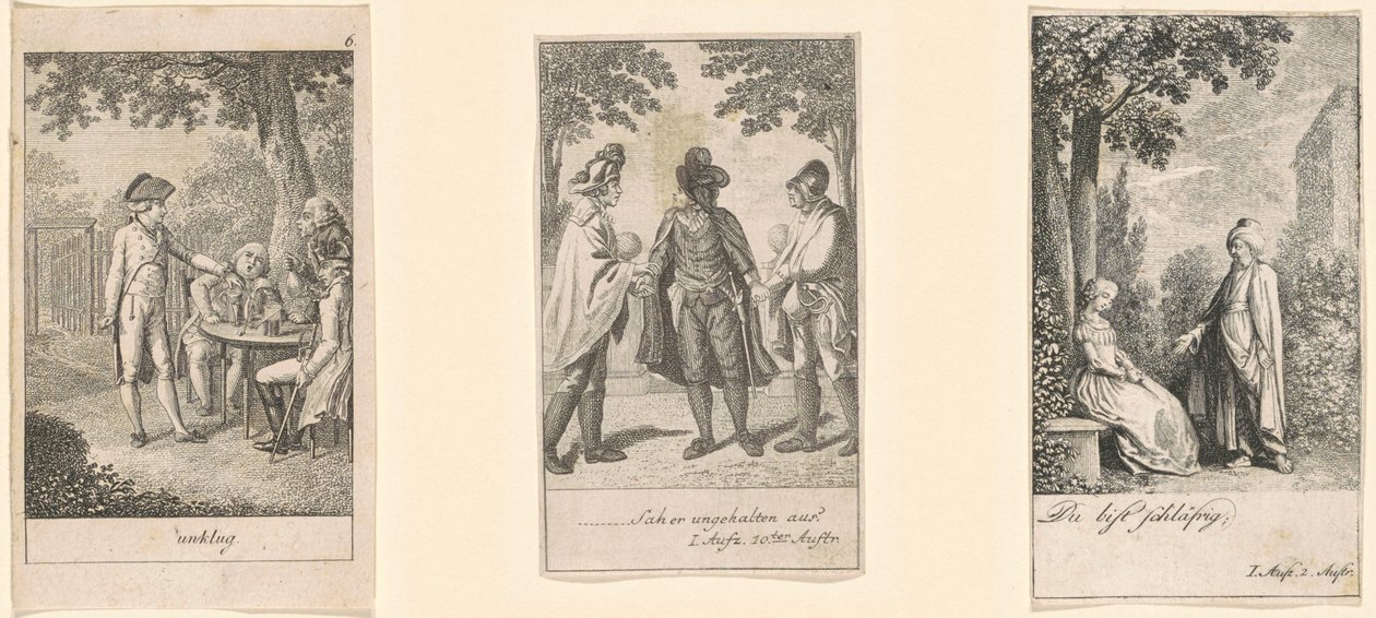 Unklug (Imprudent) - Daniel Nikolaus Chodowiecki