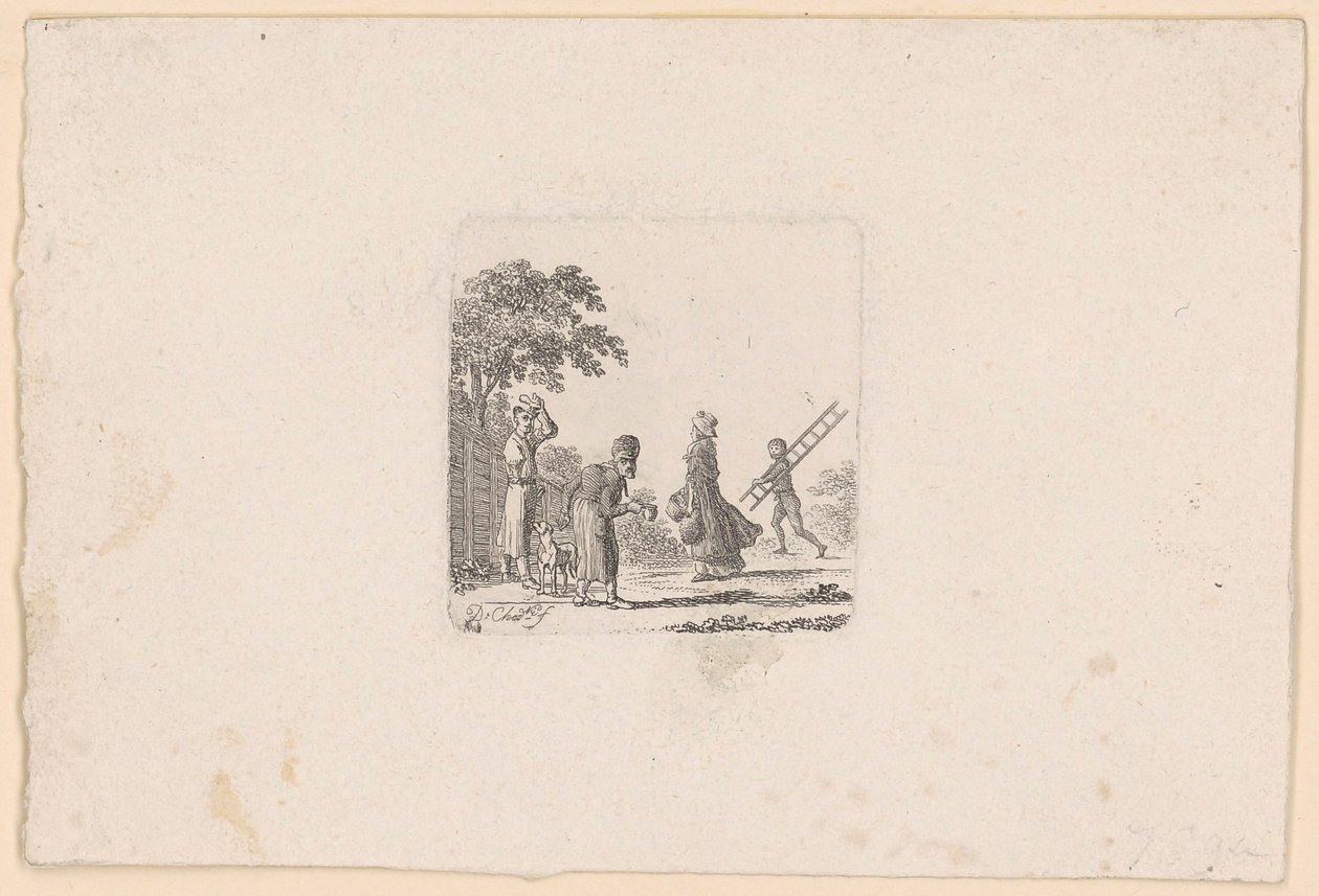 Figures diverses - Daniel Nikolaus Chodowiecki