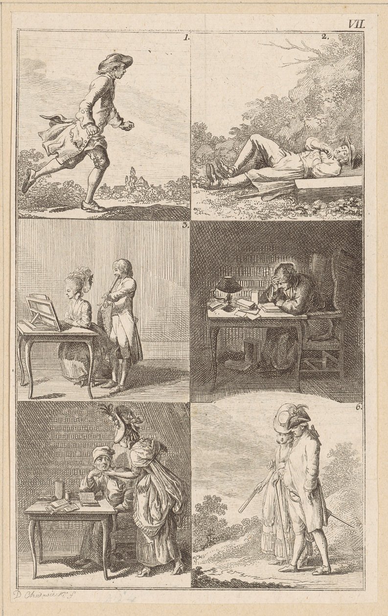 Sans titre [VII] - Daniel Nikolaus Chodowiecki