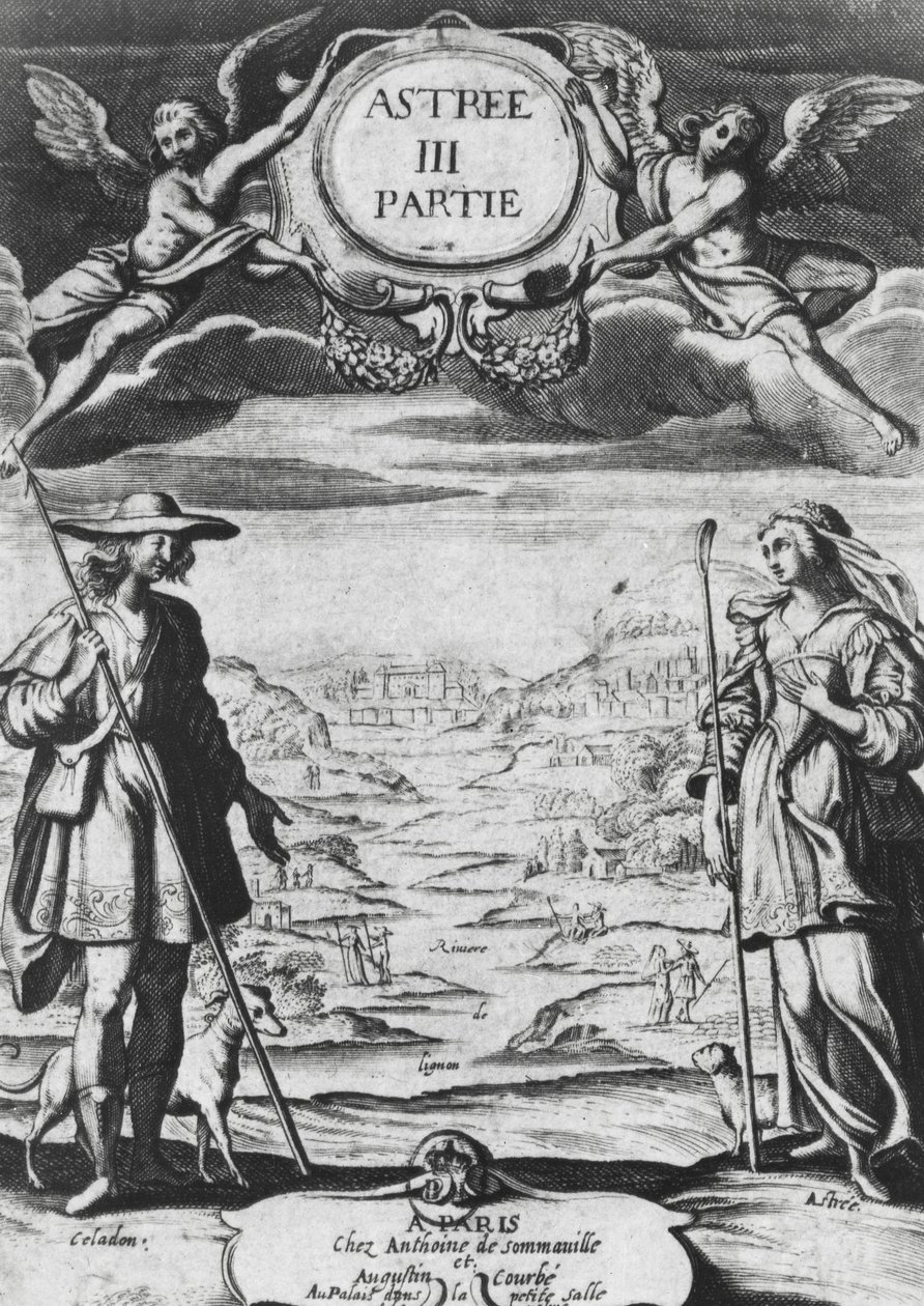 Astrée et Céladon, illustration de 