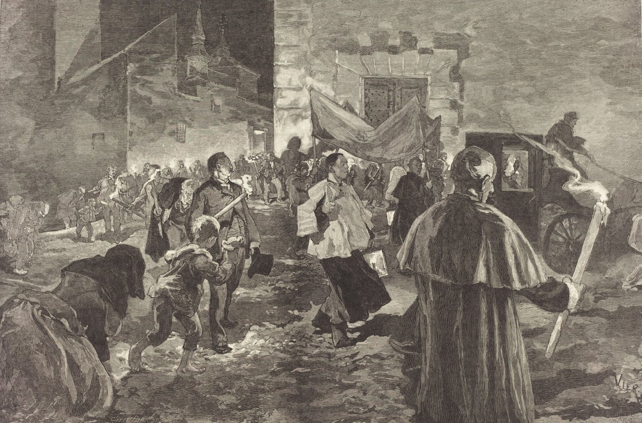 Espagne. La Viatique, 1889 - Daniel Urrabieta Vierge