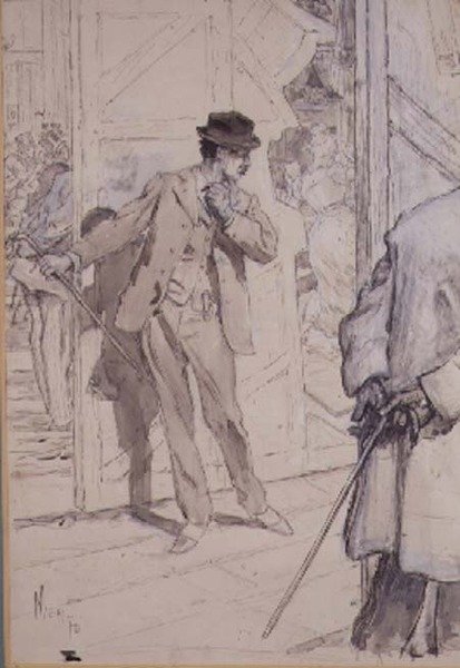 Dans les coulisses - Daniel Urrabieta Vierge
