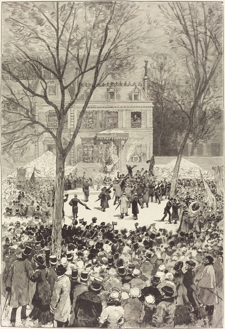 Manifestation populaire du 27 Février pour fêter le 80e anniversaire de Victor Hugo - Daniel Urrabieta Vierge