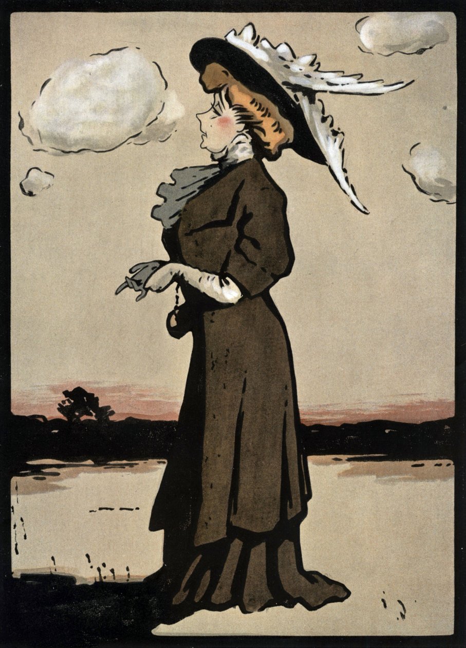 Comédienne et chanteuse française Marcelle Lender - Daniel de Loscques