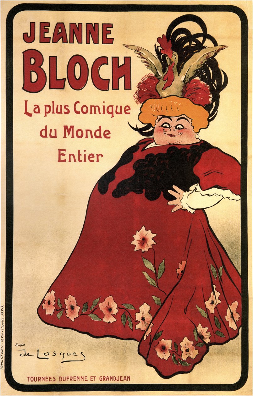 Jeanne Bloch, 1908 - Daniel de Losques