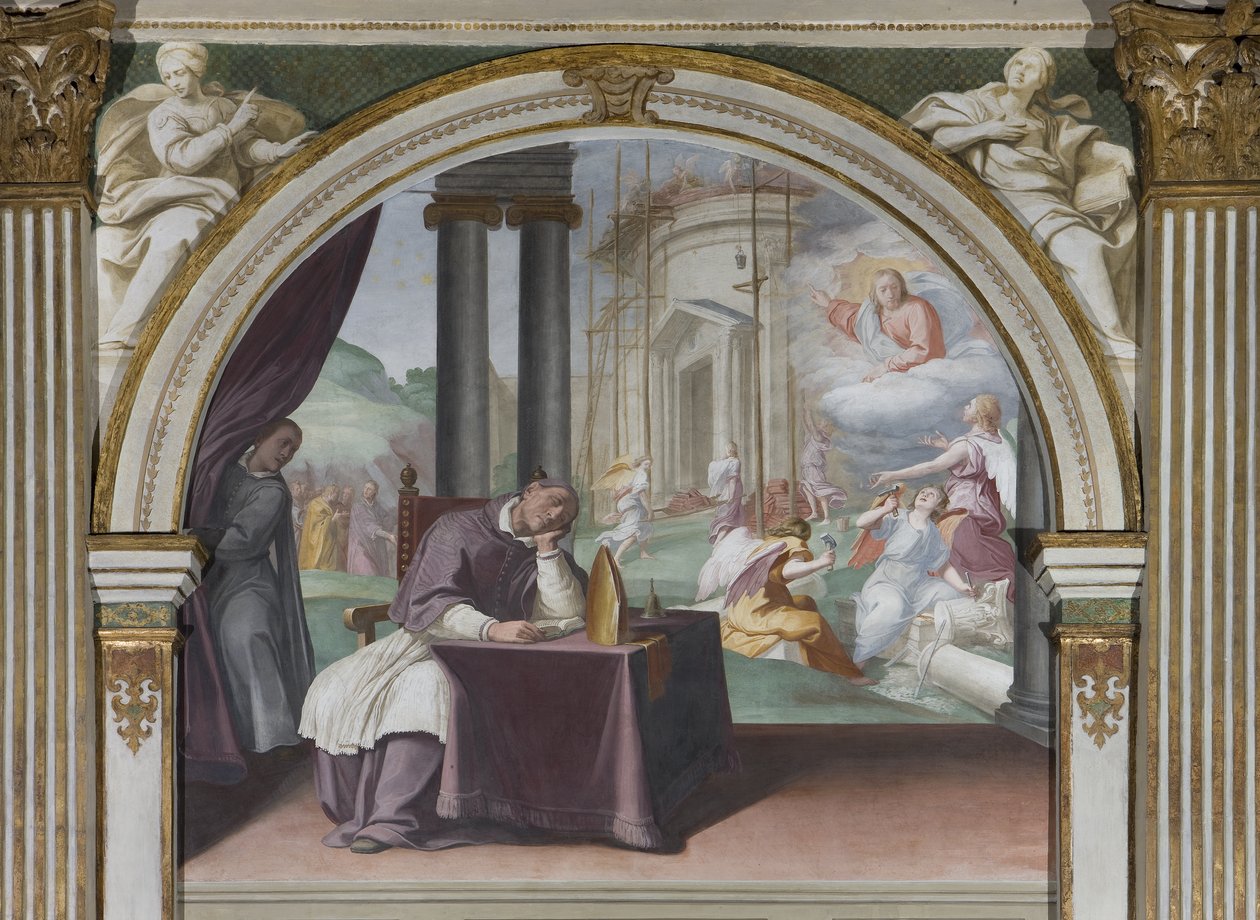 Le rêve de Saint Hugues, 1629 - Daniele Crespi