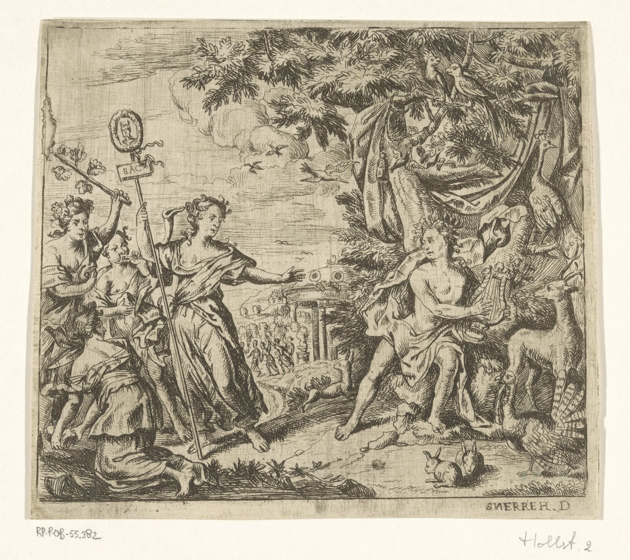 Orphée et les Ménades de Ciconia - Daniël Herreyns (I)
