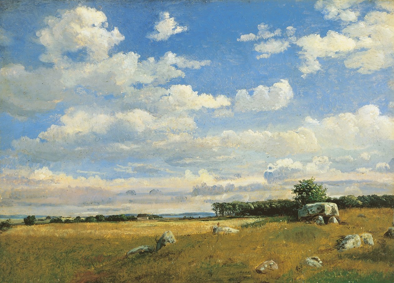 Dolmen sur Brandsø
 (étude) - Dankvart Dreyer