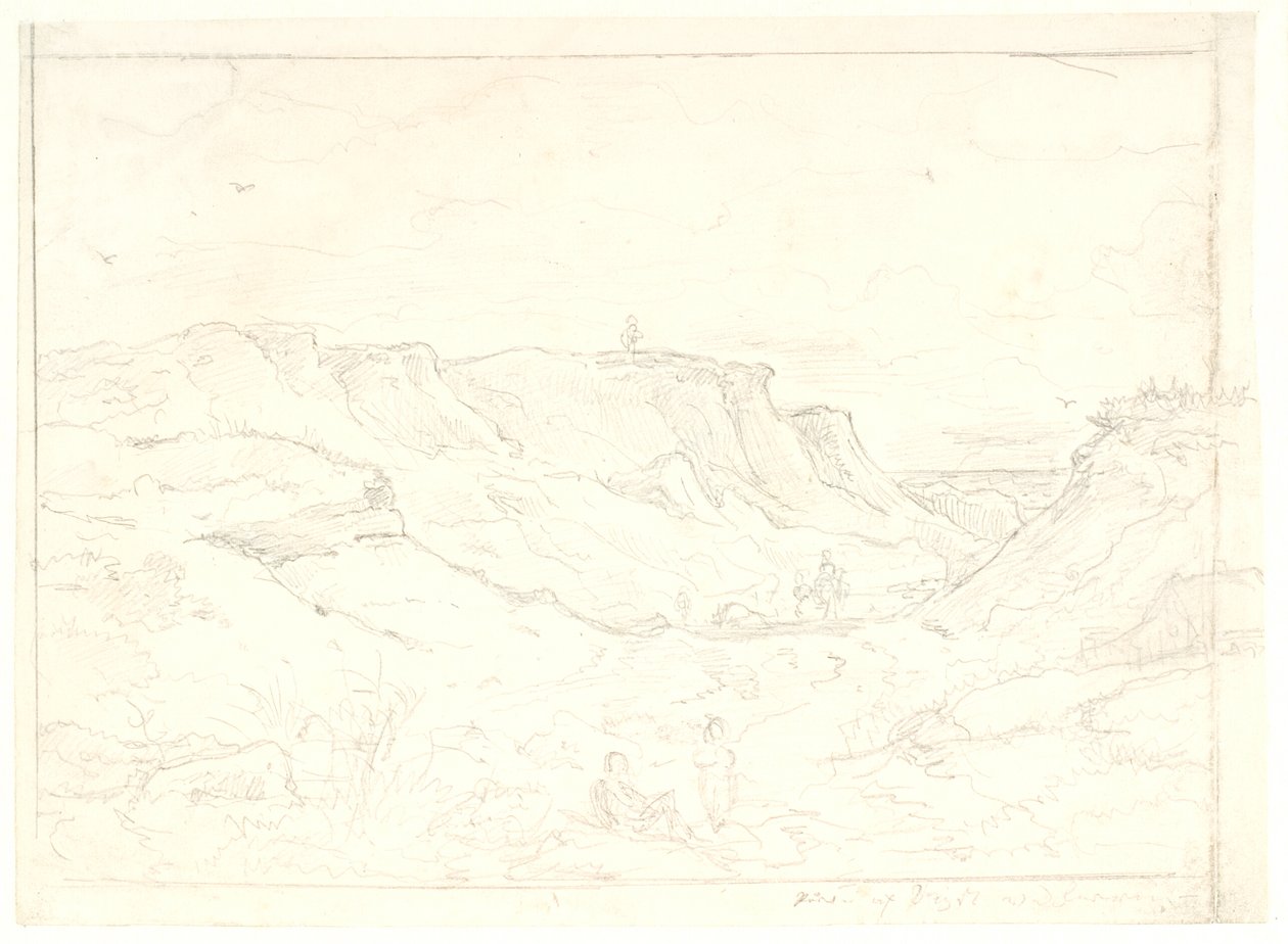 Paysage côtier à Bovbjerg - Dankvart Dreyer