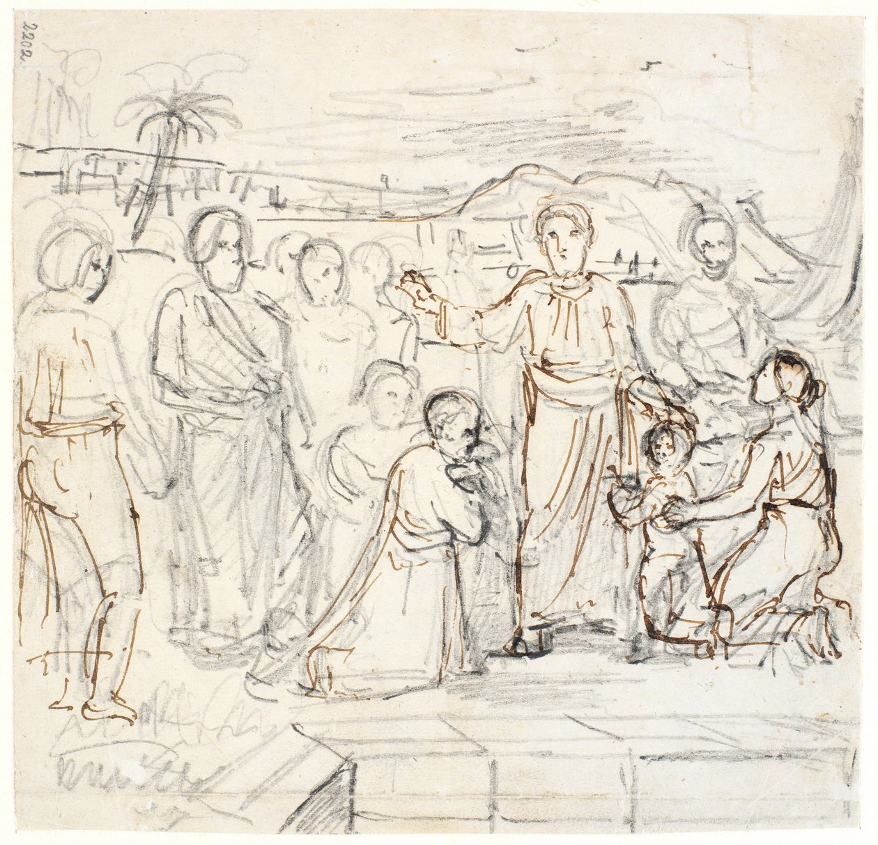 Le Christ bénissant les petits enfants - Dankvart Dreyer