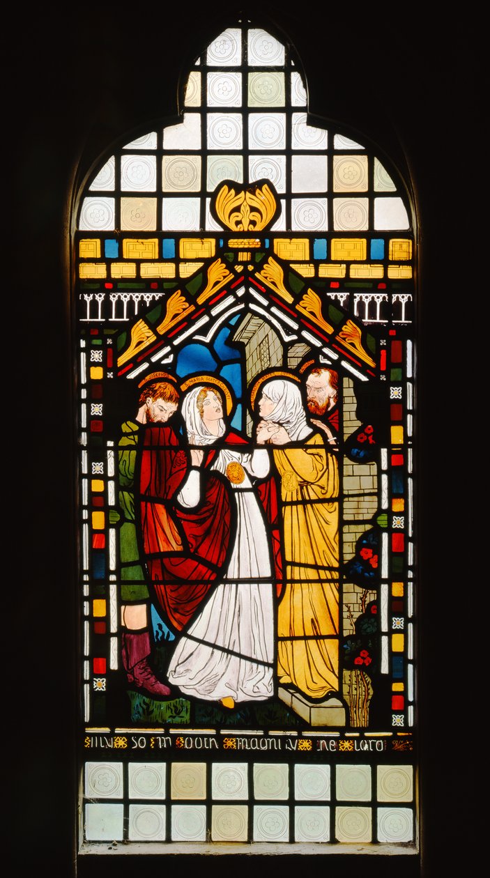 La Visitation, 1861 - Dante Gabriel Charles Rossetti