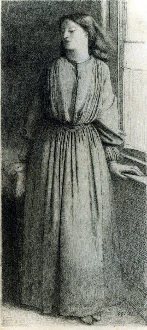 Elizabeth Siddal, mai 1854 - Dante Gabriel Charles Rossetti