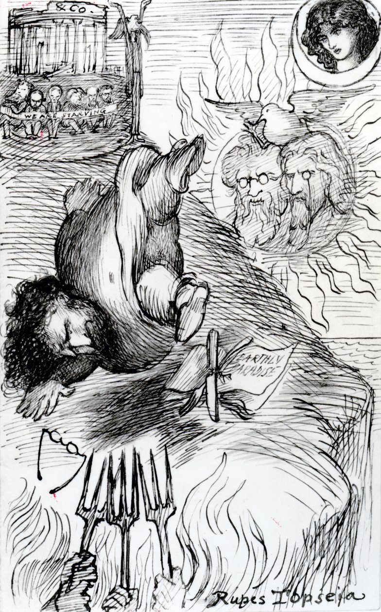 Rupes Topseia, 1874 - Dante Gabriel Charles Rossetti