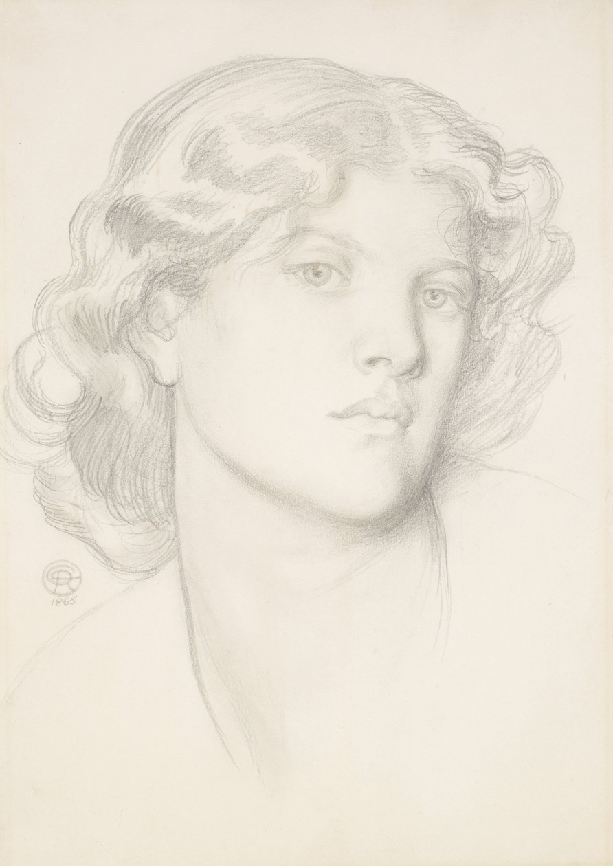 La tonnelle bleue - Dante Gabriel Charles Rossetti