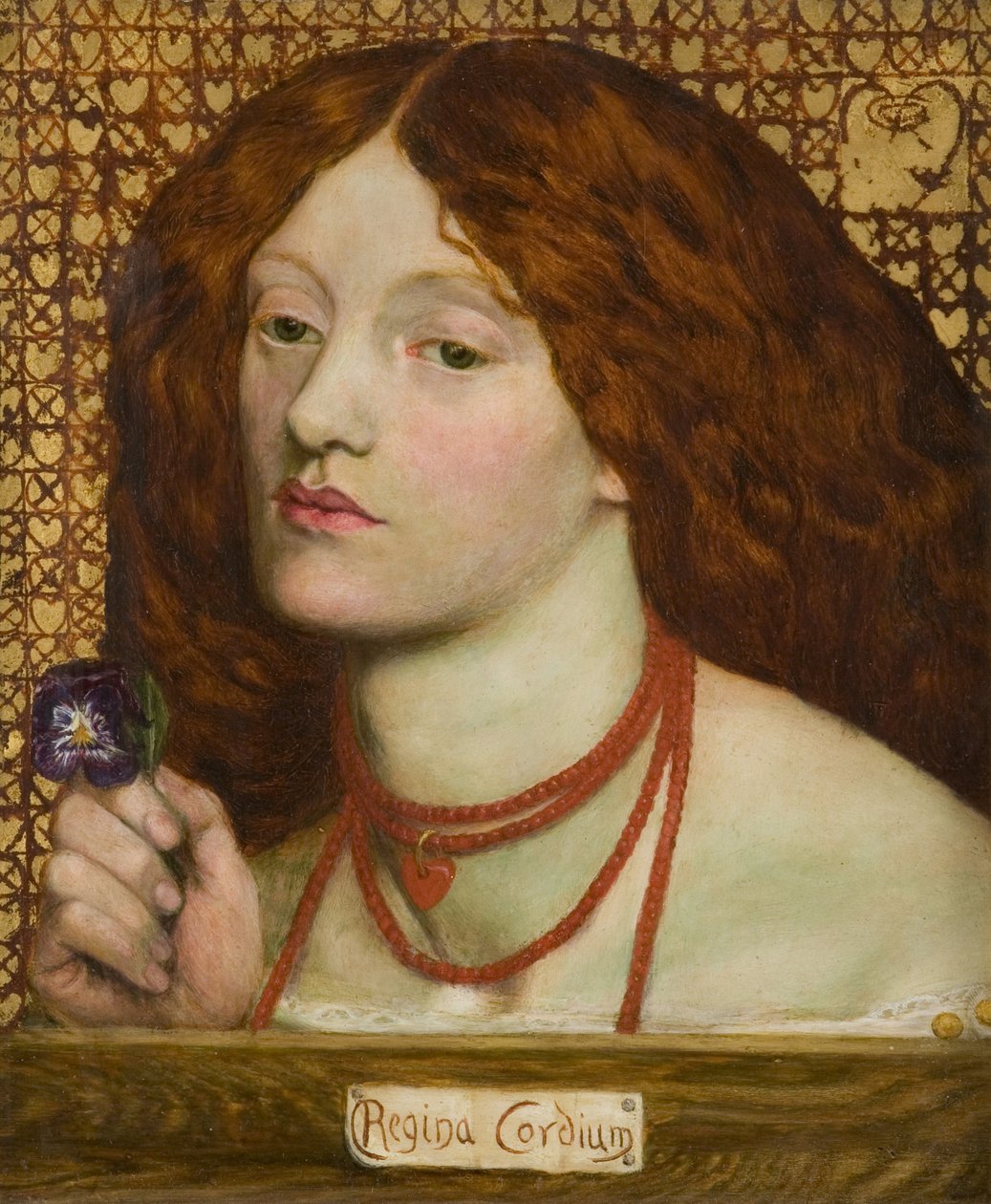 Reine de cœur - Dante Gabriel Charles Rossetti