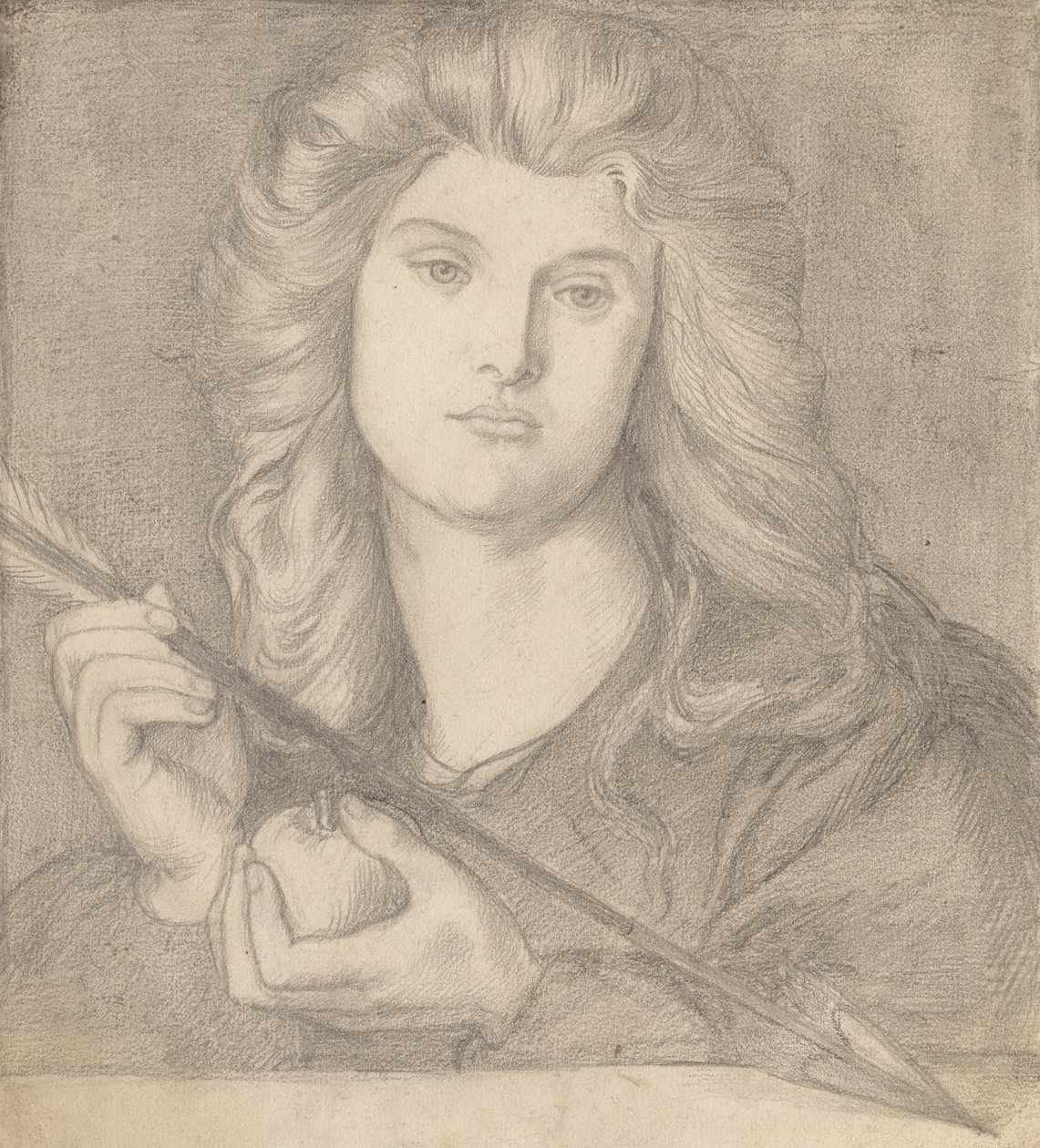 Étude pour Vénus Verticordia - Dante Gabriel Charles Rossetti
