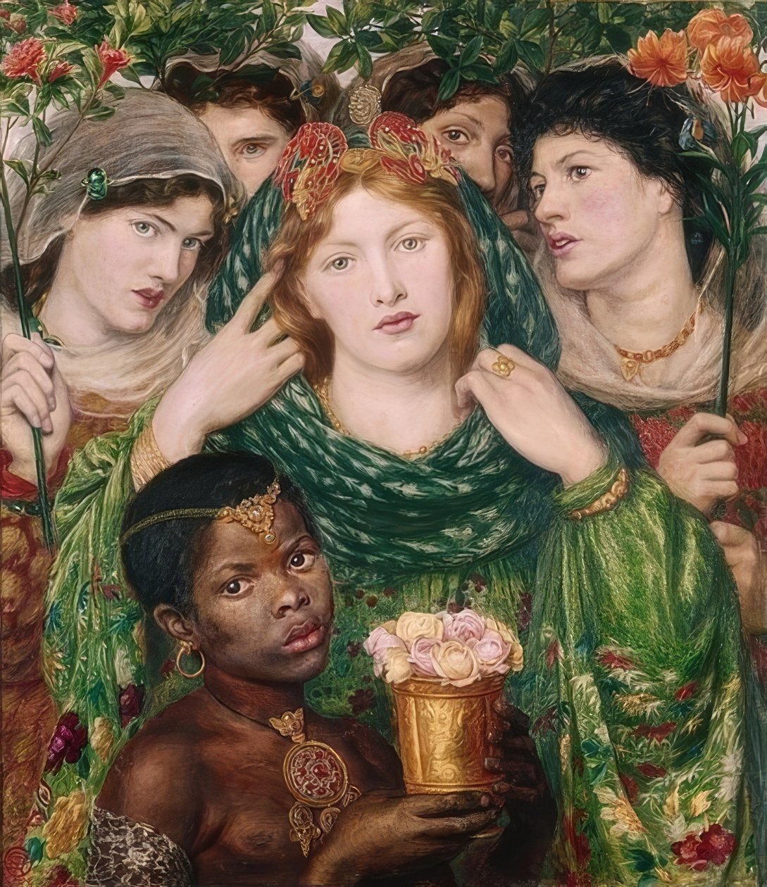 La Bien-aimée (La Fiancée). 1865-66 - Dante Gabriel Charles Rossetti