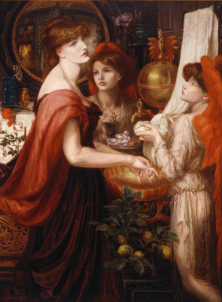 La belle main - Dante Gabriel Rossetti