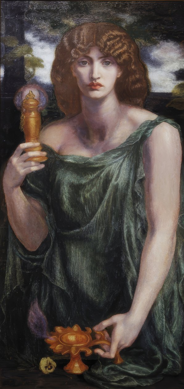Mnémosyne - Dante Gabriel Rossetti