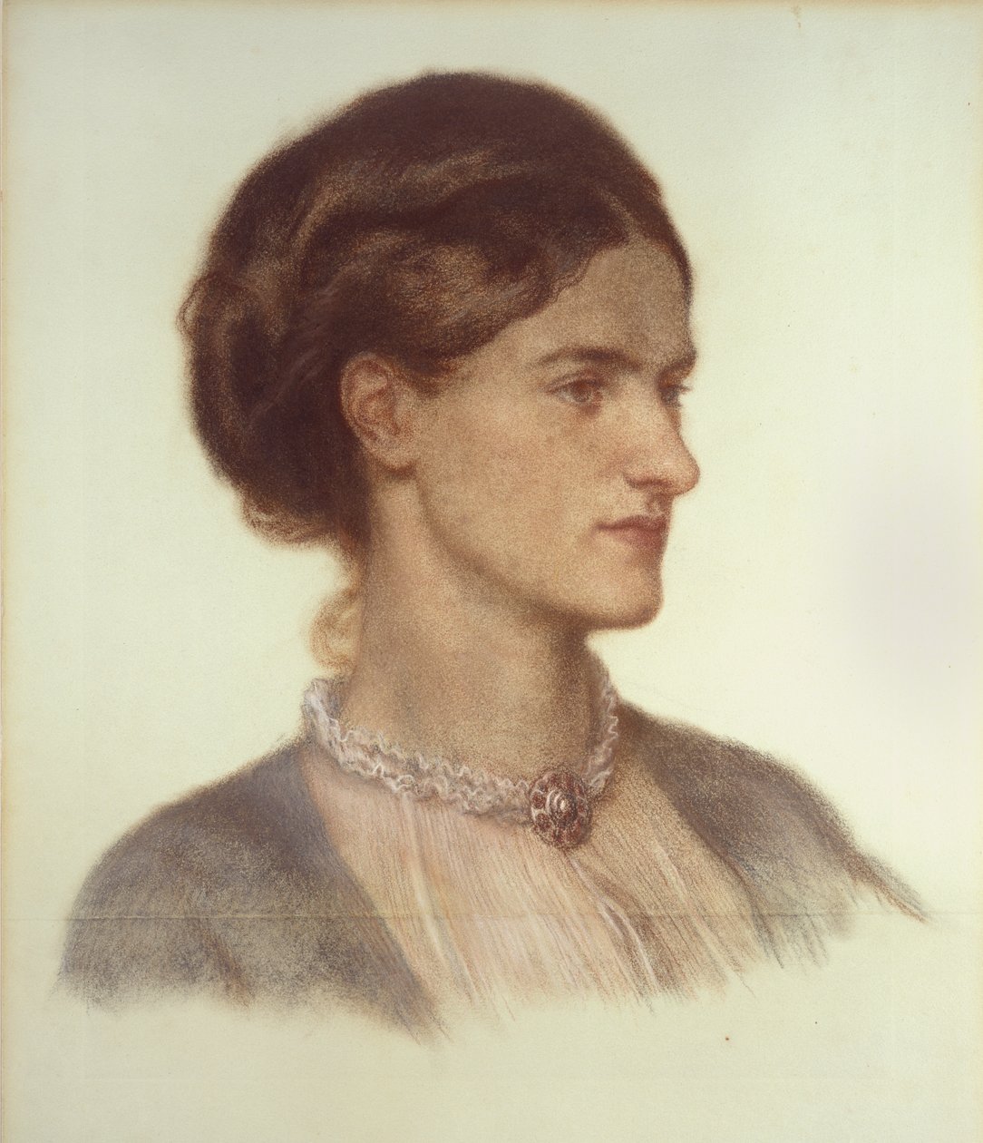 Portrait de Rosalind, comtesse de Carlisle - Dante Gabriel Rossetti
