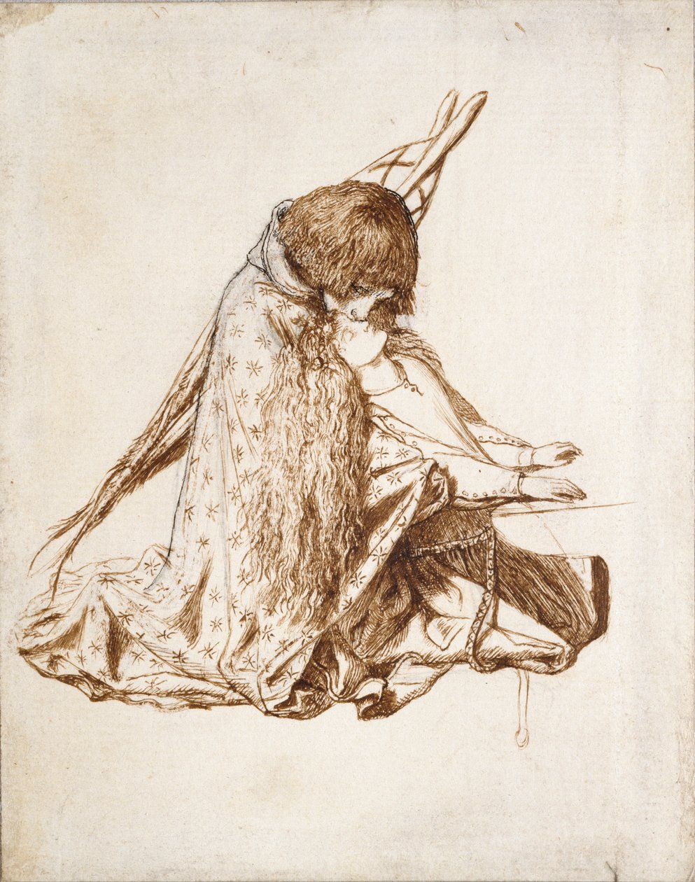Sainte Cécile, vers 1850 - Dante Gabriel Rossetti