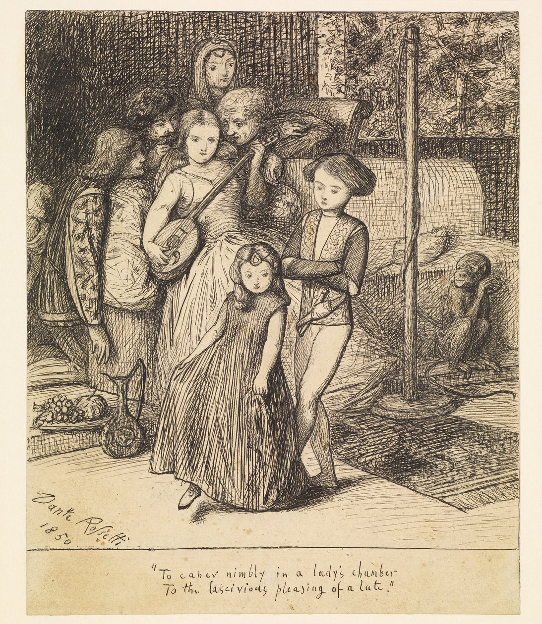 Danser légèrement dans la chambre d