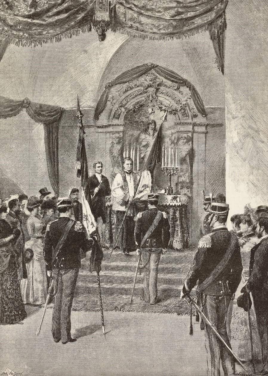 Bénédiction des drapeaux de l