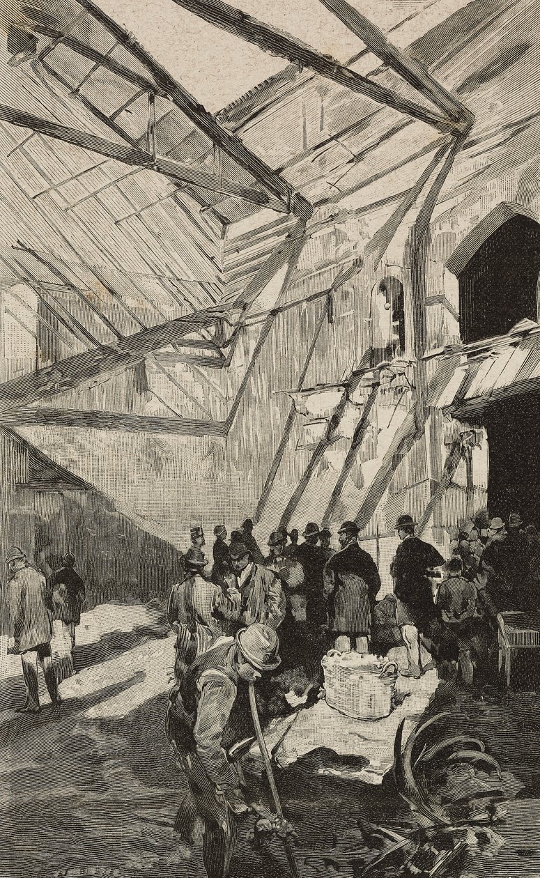 Restes du Théâtre israélien après l