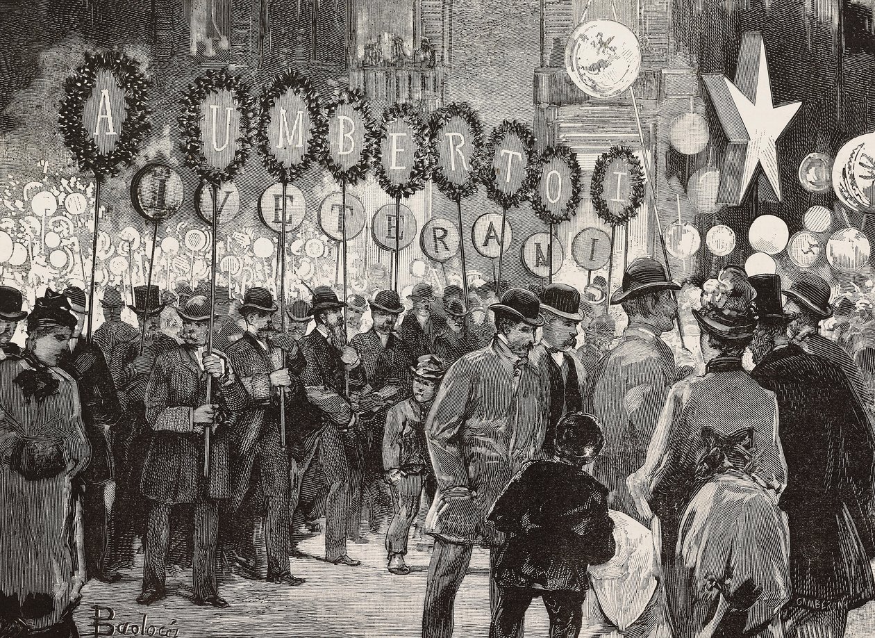 Cortège aux flambeaux en l