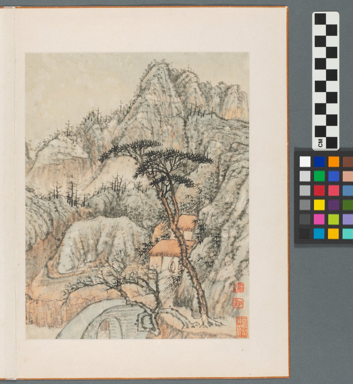 Souvenirs de la rivière Qinhuai, dynastie Qing - Daoji Shitao