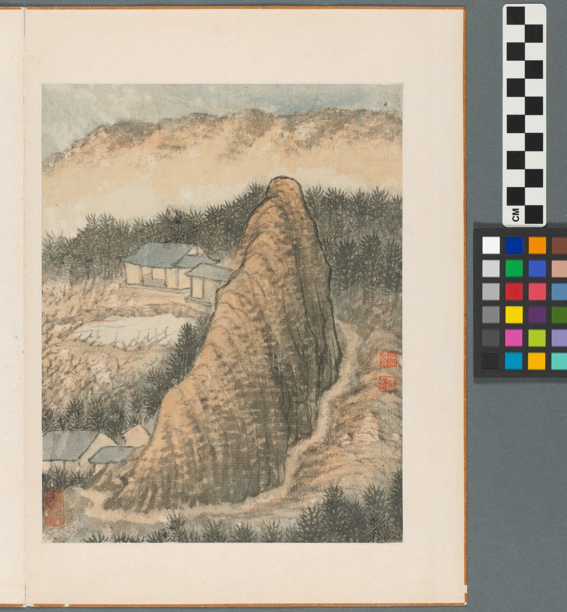 Réminiscences de la rivière Qinhuai, dynastie Qing - Daoji Shitao