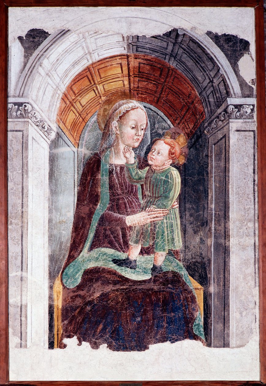 Madonna avec enfant - Dario da (attr.to) Treviso
