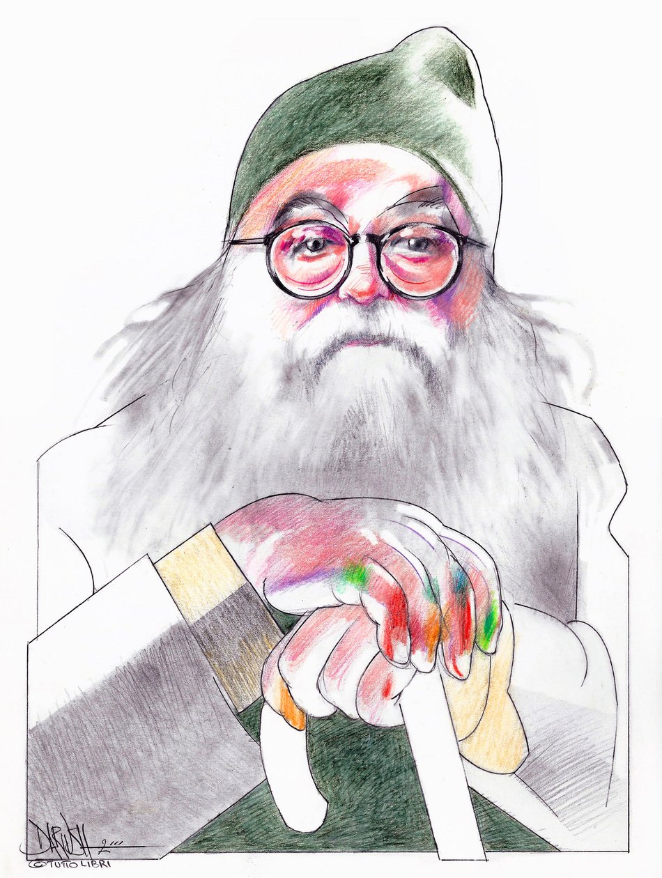 Ando Gilardi, 2000 (crayon sur papier) - Dariush Radpour
