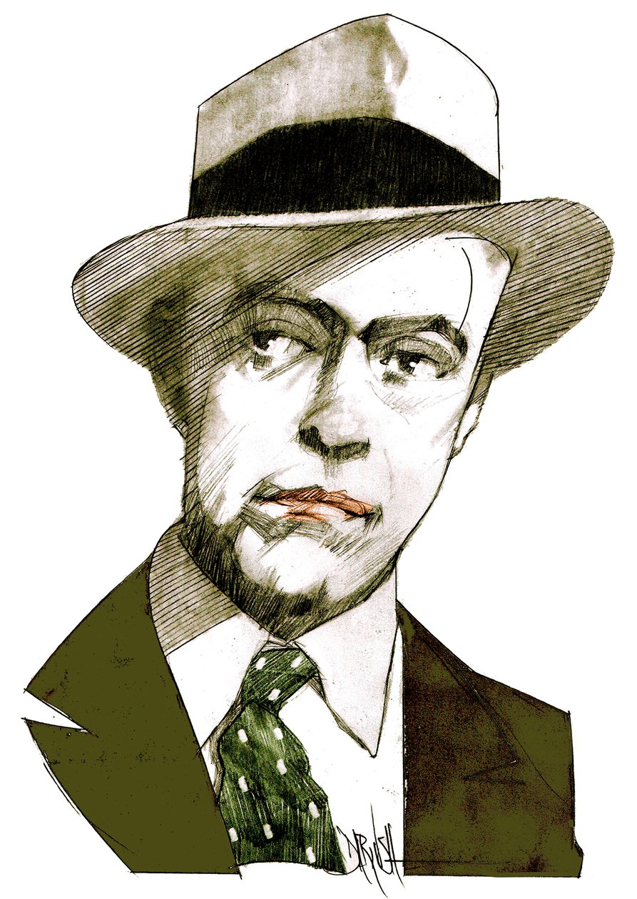 Antonio Delfini, 2021 (dessin numérique au crayon de couleur) - Dariush Radpour