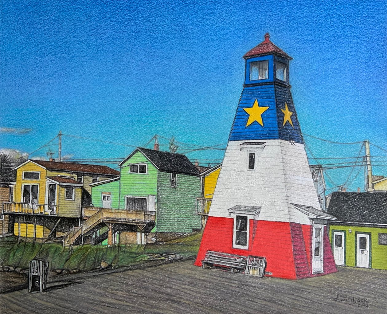 Jetée du Phare, 2018 - Darrell Windjack
