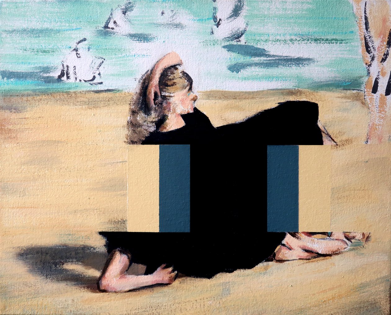 Sur la plage (d