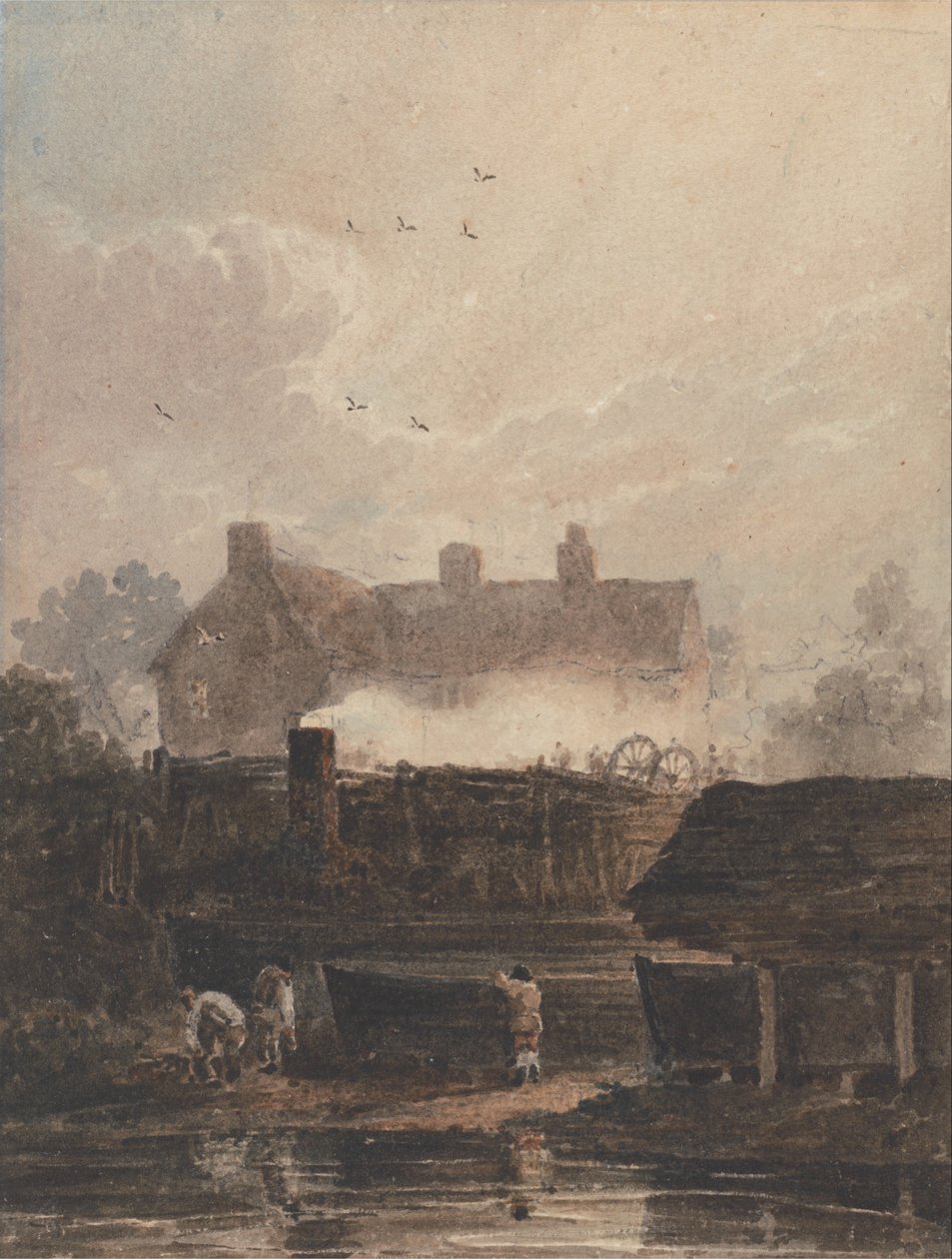 Construction de bateau - David Cox