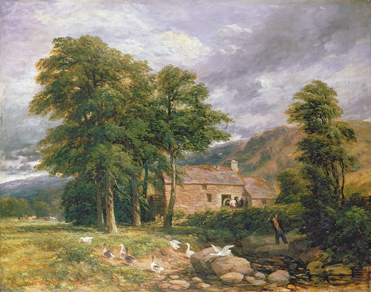 Le vieux moulin à Bettws-y-Coed - David Cox