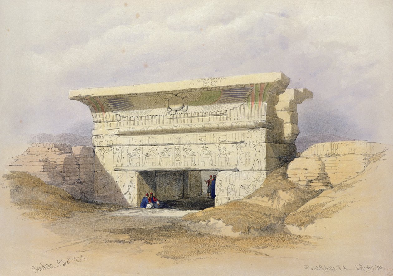 Porte nord à Dendarah, d