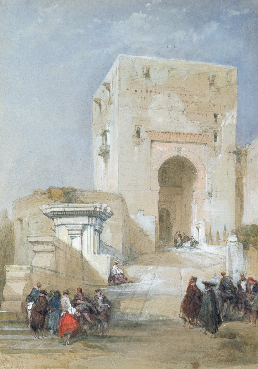 La porte de la justice, entrée de l