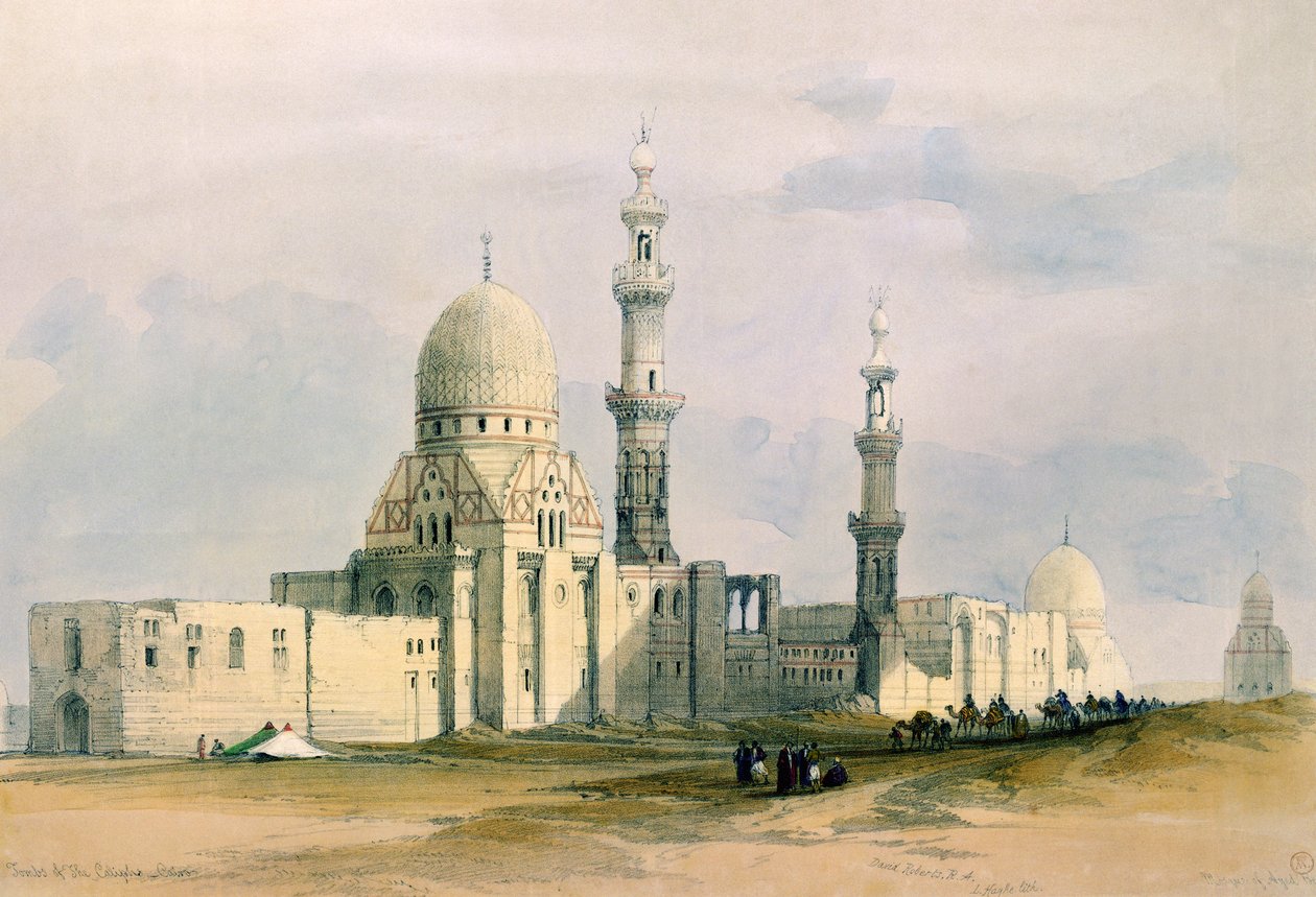 Tombeau du sultan Qansuh Abu Sa`id, 1499, dans le cimetière oriental ou tombes des califes, Le Caire, d