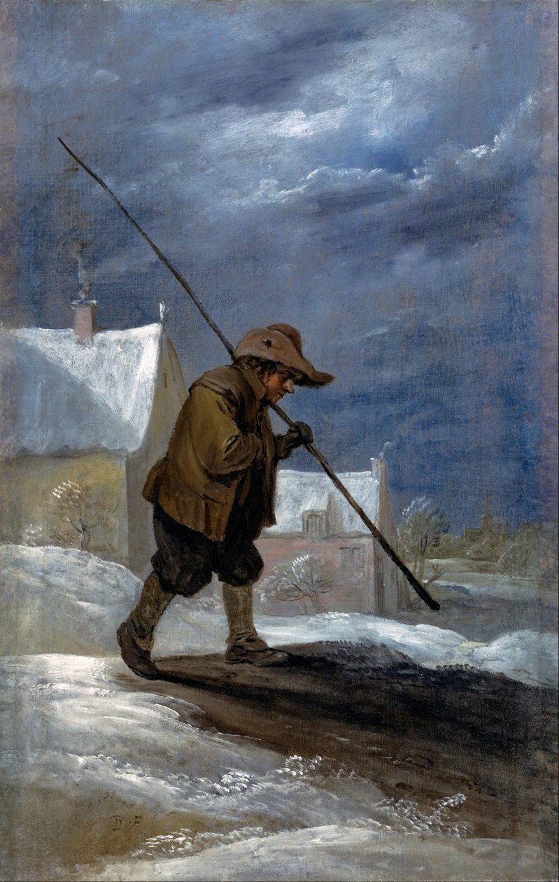 Hiver - David Teniers the Younger