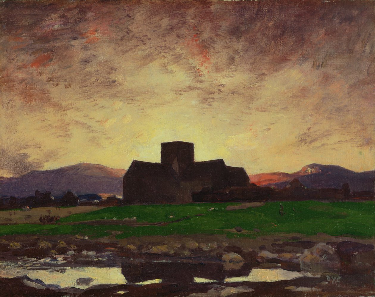 Coucher de soleil, Iona - David Young Cameron